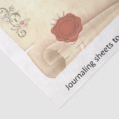 Ontwerp van de Victoriaans Shabby Chic-reeks 8 Tissuepapier (Detail)