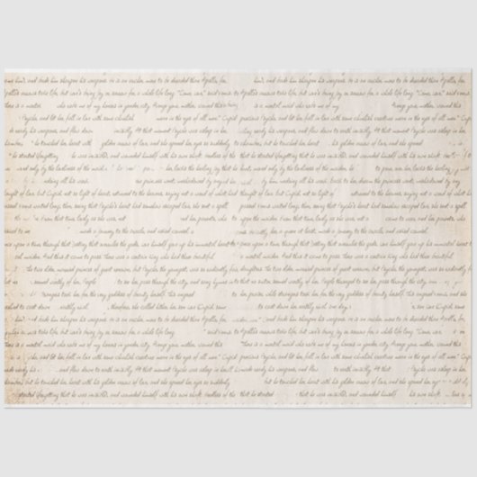 Ontwerp van de Victoriaans Shabby Chic-reeks 9 Tissuepapier (Voorkant)