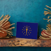 Ontwerp van de vlag van Indiana Fotoplaat (Zijkant)