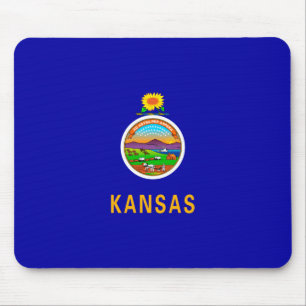 Ontwerp van de vlag van Kansas Muismat