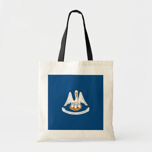 Ontwerp van de vlag van Louisiana Tote Bag (Voorkant)