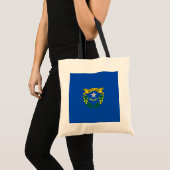 Ontwerp van de vlag van Nevada Tote Bag (Voorkant (product))
