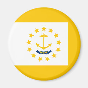 Ontwerp van de vlag van Rhode Island Magneet