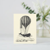 ontwerp van de walvis briefkaart (Staand voorkant)