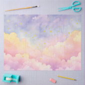 Ontwerp van de Whimsical Pastel Cloud Series 9 Tissuepapier (Craft)