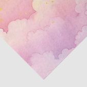 Ontwerp van de Whimsical Pastel Cloud Series 9 Tissuepapier (Detail)