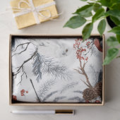 Ontwerp van de Winterhoutlandreeks 11 Tissuepapier (Geschenk)