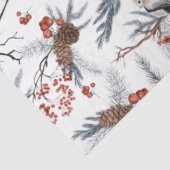 Ontwerp van de Winterhoutlandreeks 11 Tissuepapier (Detail)