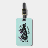 Ontwerp van de witte waterrivierRafting Bagagelabel (Voorkant verticaal)