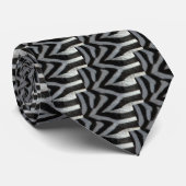 ontwerp van de zebra stropdas (Opgerold)