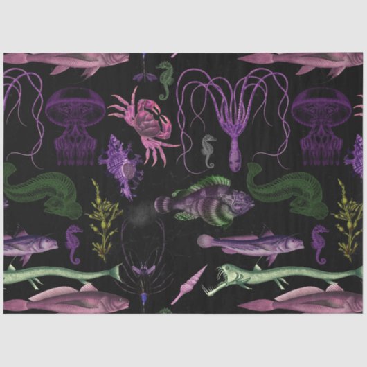 Ontwerp van de zout Witch Grimore-reeks 15 Tissuepapier (Voorkant)