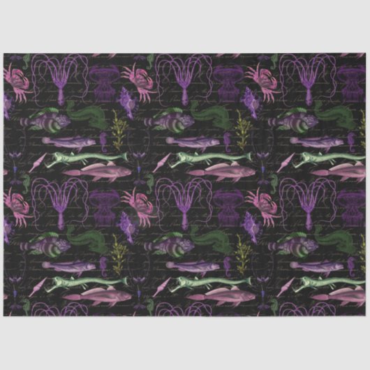 Ontwerp van de zout Witch Grimore-reeks 19 Tissuepapier (Voorkant)