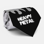Ontwerp van de zware metalen Grunge Rock Stropdas (Opgerold)