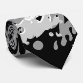 Ontwerp van de zware metalen Grunge Rock Stropdas (Opgerold)