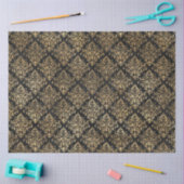 Ontwerp van de zwarte en Gold Circus-reeks 5 Tissuepapier (Craft)