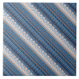 Ontwerp van decoratieve oekraïense patronen tegeltje