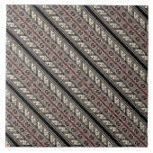 Ontwerp van decoratieve oekraïense patronen tegeltje (Voorkant)