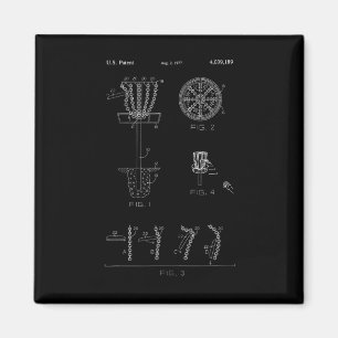 Ontwerp van discgolfmand doel patent - Frolf Magneet