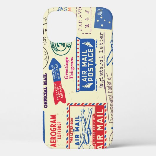  ontwerp van documentstempel. Case-Mate iPhone case (Achterkant)