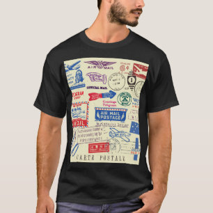 ontwerp van documentstempel. t-shirt