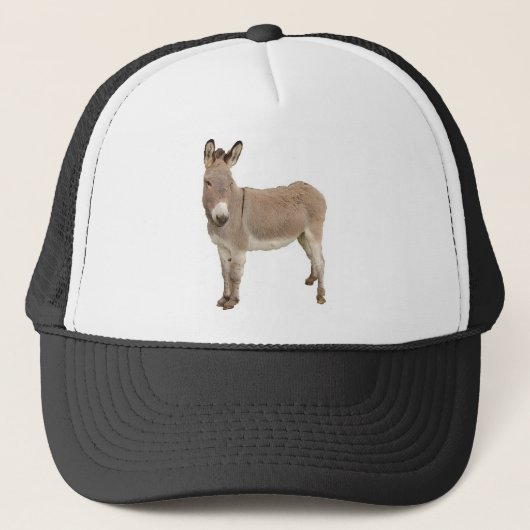 Ontwerp van Donkey-foto Trucker Pet (Voorkant)