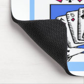 ontwerp van dubbele brugspeler muismat (Hoek)