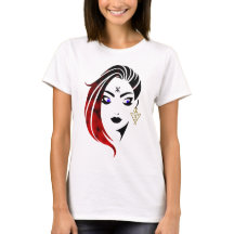 Ontwerp van een beeld van een amazigh-vrouw