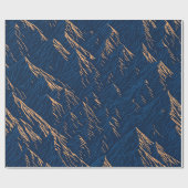 Ontwerp van een bergpatroon cadeaupapier (Vlak)