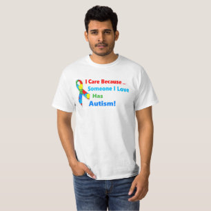 Ontwerp van een bewustmakingslint voor autisme t-shirt