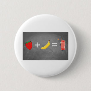 Ontwerp van een gezonde levensstijl ronde button 5,7 cm