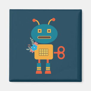 Ontwerp van een robot voor kinderen magneet
