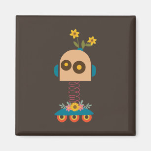 Ontwerp van een robot voor kinderen magneet