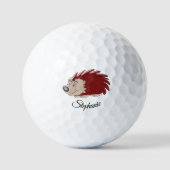 Ontwerp van egel - Aangepast Golfballen (Voorkant)