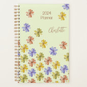 Ontwerp van elastische bloemen planner (Voorkant)