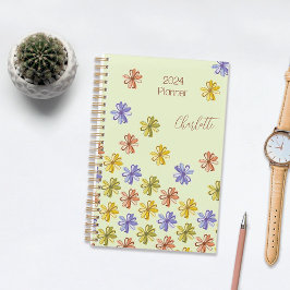 Ontwerp van elastische bloemen planner