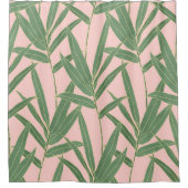 Ontwerp van elegante bamboe douchegordijn (Voorkant)