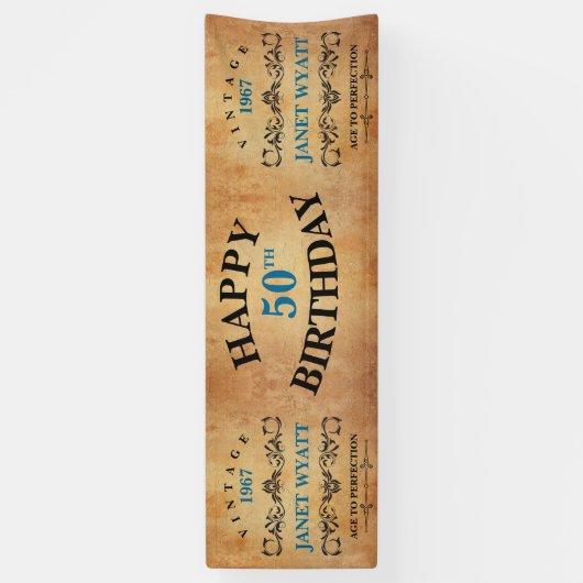 ontwerp van elke zondag spandoek (Verticaal)