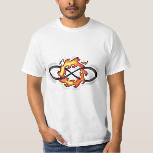 Ontwerp van externe brand t-shirt