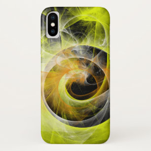 ontwerp van fiery vortex iPhone x hoesje