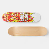 Ontwerp van Firey Flames van Hot Stuff Skateboard (Horizontaal)
