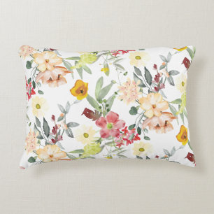 Ontwerp van Floral Pattern Accent Kussen