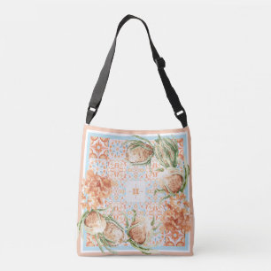 Ontwerp van Floral scarf Crossbody Tas