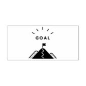 Ontwerp van gebergte rubberstempel (Afrduk)