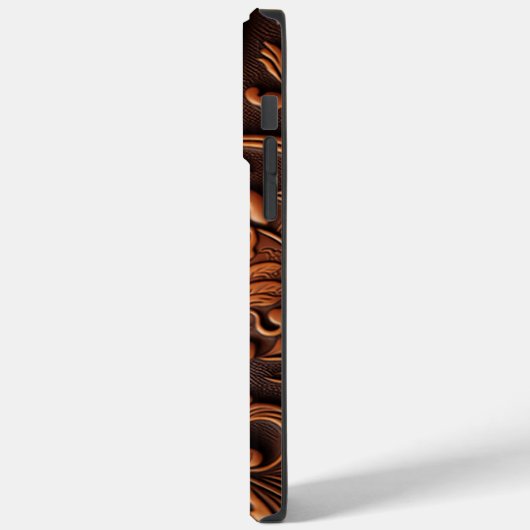 Ontwerp van geboost leder Case-Mate iPhone case (Achterkant / Links)