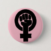 Ontwerp van gelijke rechten 2 ronde button 5,7 cm (Voorkant)