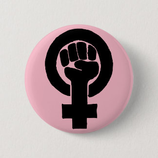 Ontwerp van gelijke rechten 2 ronde button 5,7 cm