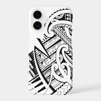 Ontwerp van gemengde tribale tattoos in Maori-/Sam