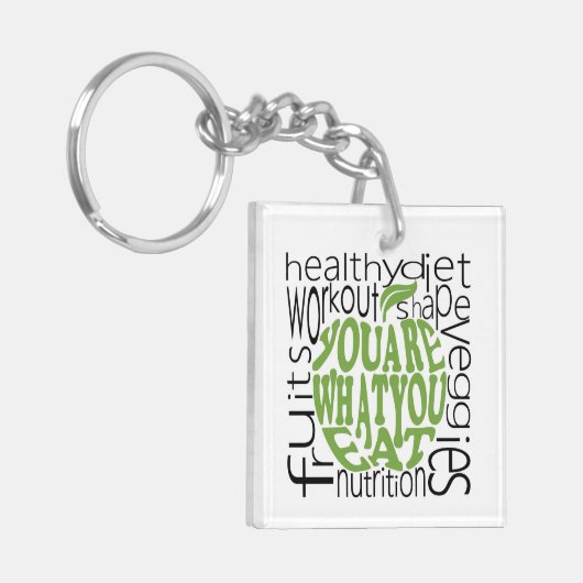 Ontwerp van gezondheidsofferte sleutelhanger (Voorkant Links)