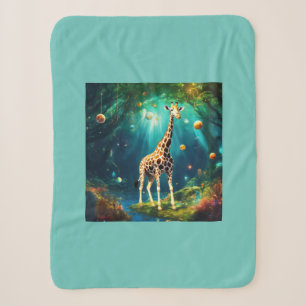 Ontwerp van Giraffe Sherpa Deken