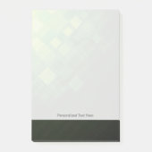 Ontwerp van groene abstracte technologie post-it® notes (Voorkant)